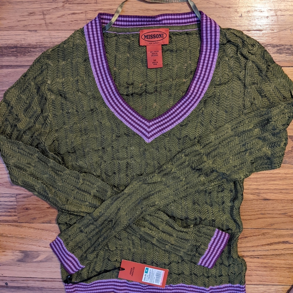 Green Luxe Sweater